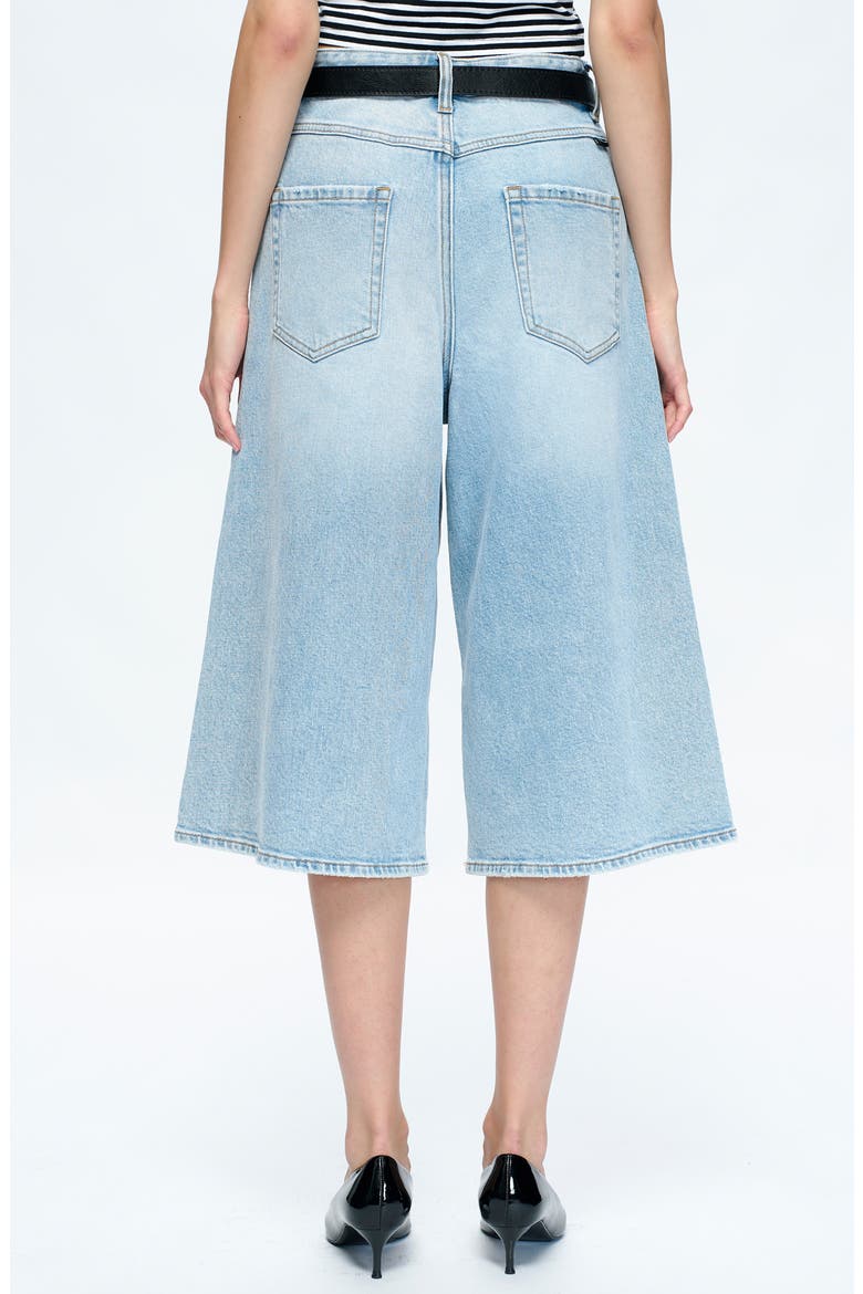 Timothy Denim Bermuda Shorts, Alternate, color, CORNFLOWER AZURE