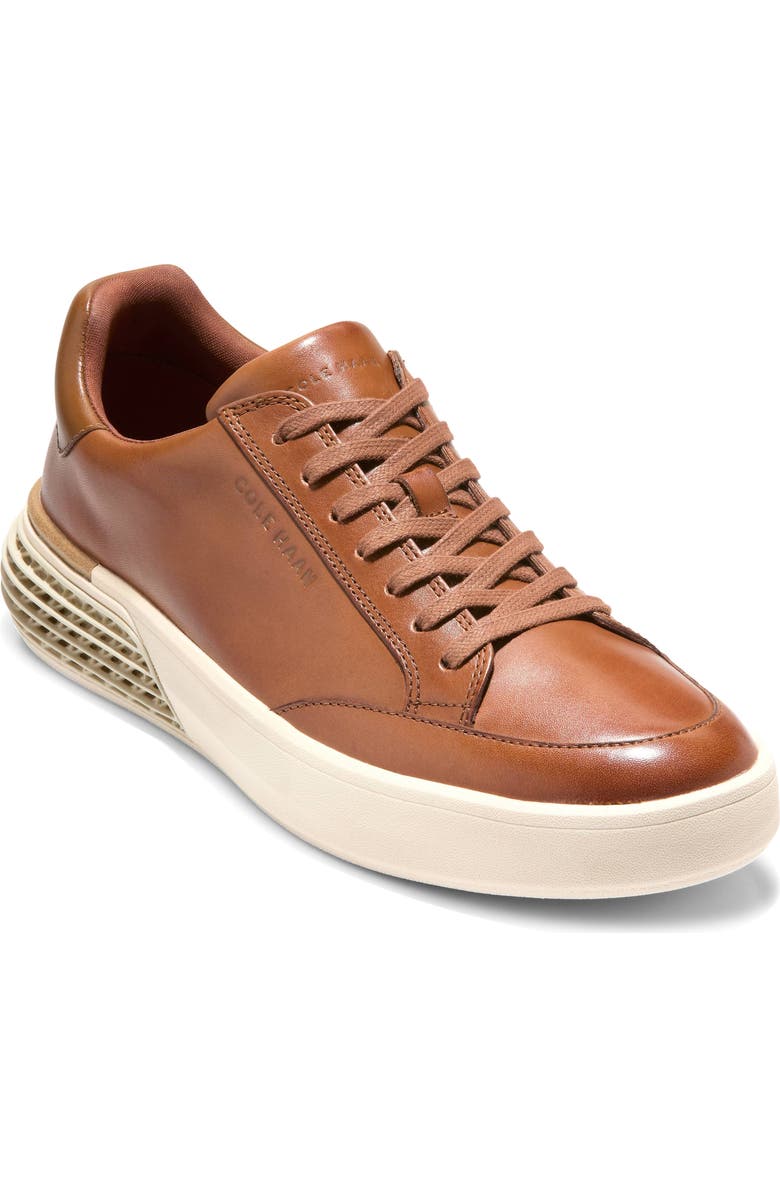 Cole Haan GrandPrø Halfcourt SkyWeave<sup>™</sup> Sneaker, Main, color, British Tan / Spiced Brown