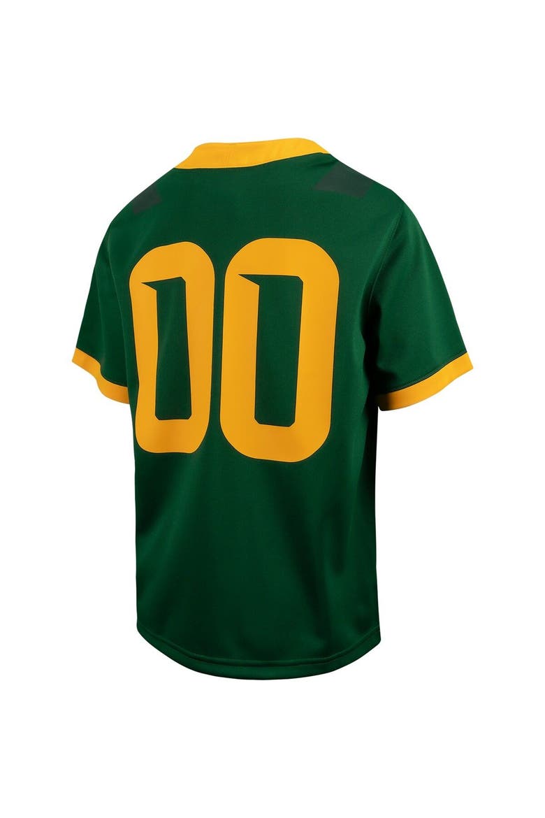 Youth Nike #0 Green Baylor Bears Untouchable Replica Game Jersey, Alternate, color, Green