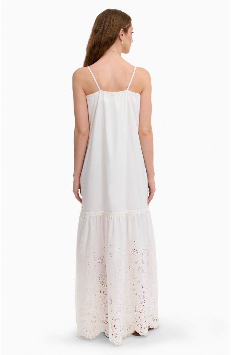 Rebecca Taylor Brielle Poplin Eyelet Dress, Alternate, color, 
