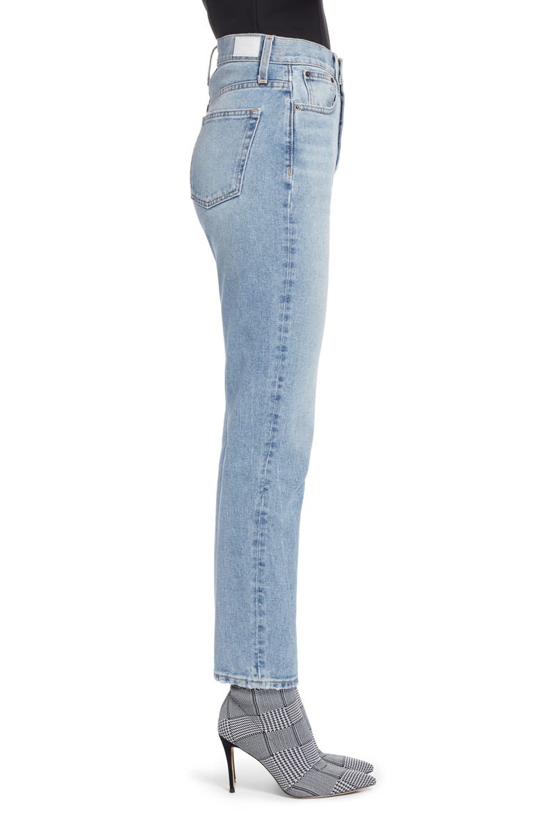 Ankle Cigarette Jeans (Nordstrom Exclusive), Alternate, color, INDIGO LIGHT VINTAGE