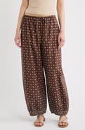 DÔEN Yarrow Patterned Cotton Pants