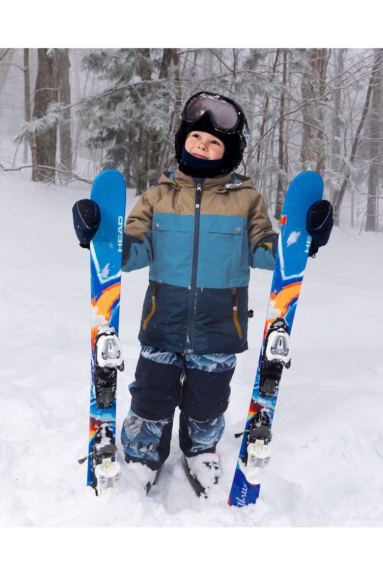 Boy Two-Piece Teknik Snowsuit, Alternate, color, Blue Mountains
