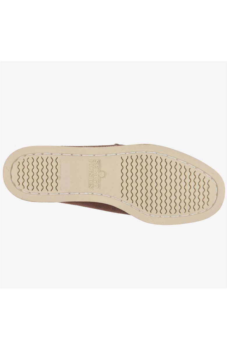 Sebago Portland Rough Out Womans Boat Shoes, Alternate, color, Dk Brown