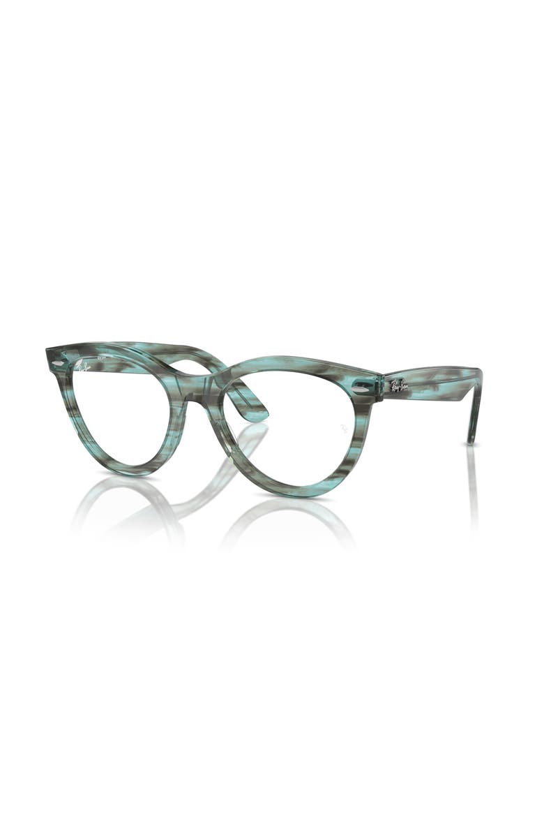 Ray-Ban 51mm Round optical glasses, Main, color, Green