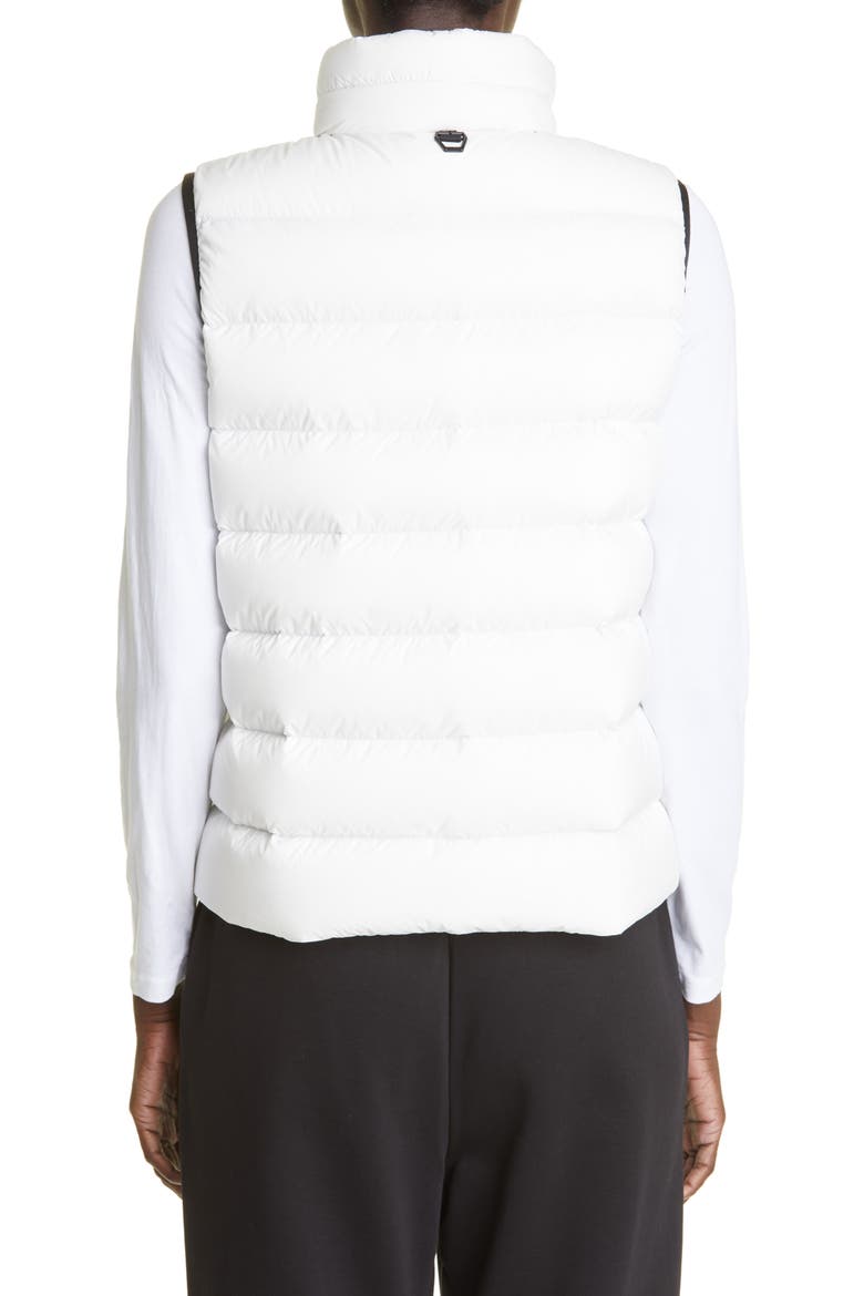 Cenis Down Puffer Vest, Alternate, color, WHITE