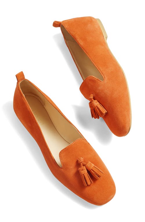 Lk Bennett Jessie Tassel Flat In Red