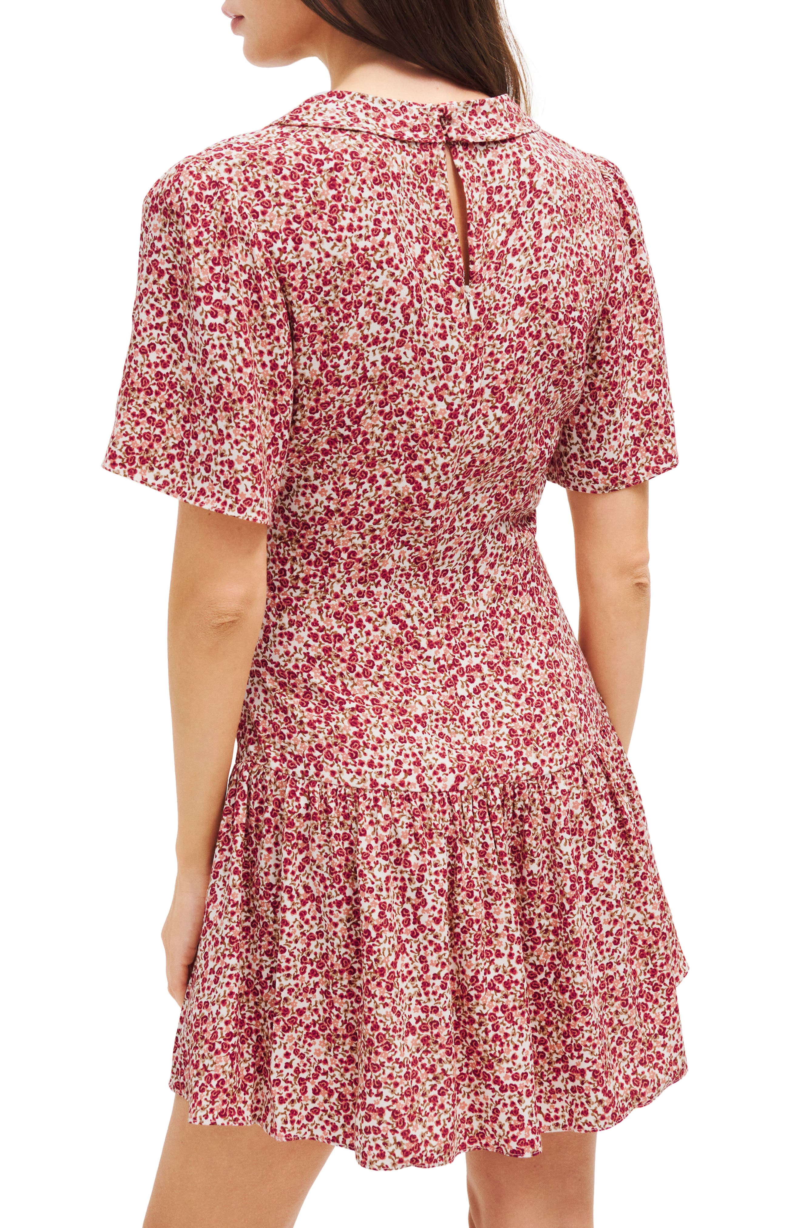 Reformation Adelina Floral Minidress (Women) | Nordstromrack