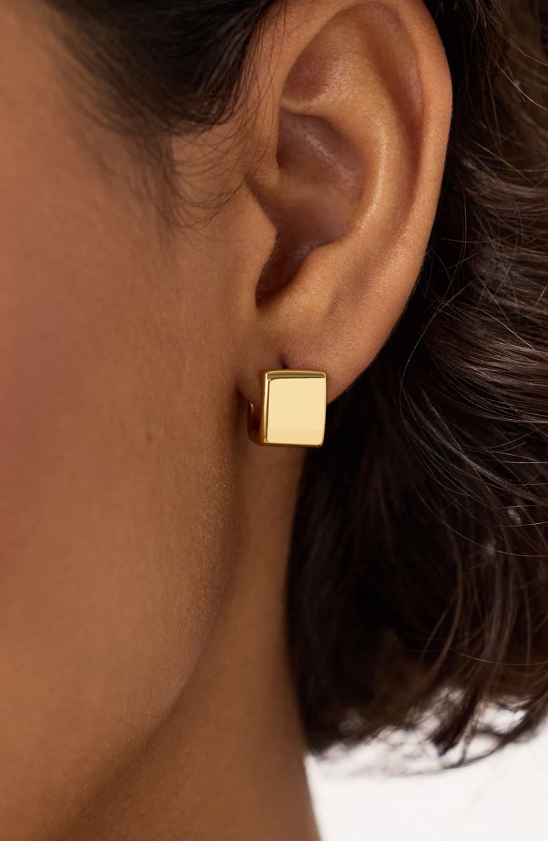 Ana Luisa Gold Hoop Earrings - Aubrey Mini, Alternate, color,