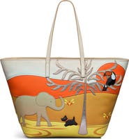 Radley On Safari Large Zip Top Tote Bag
