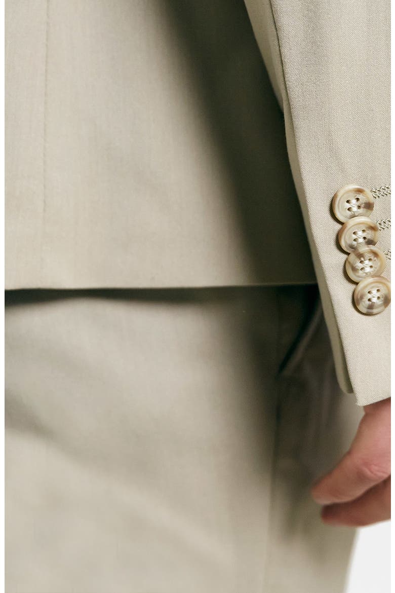 Camel Ultra Skinny Suit Jacket, Alternate, color, CAMEL