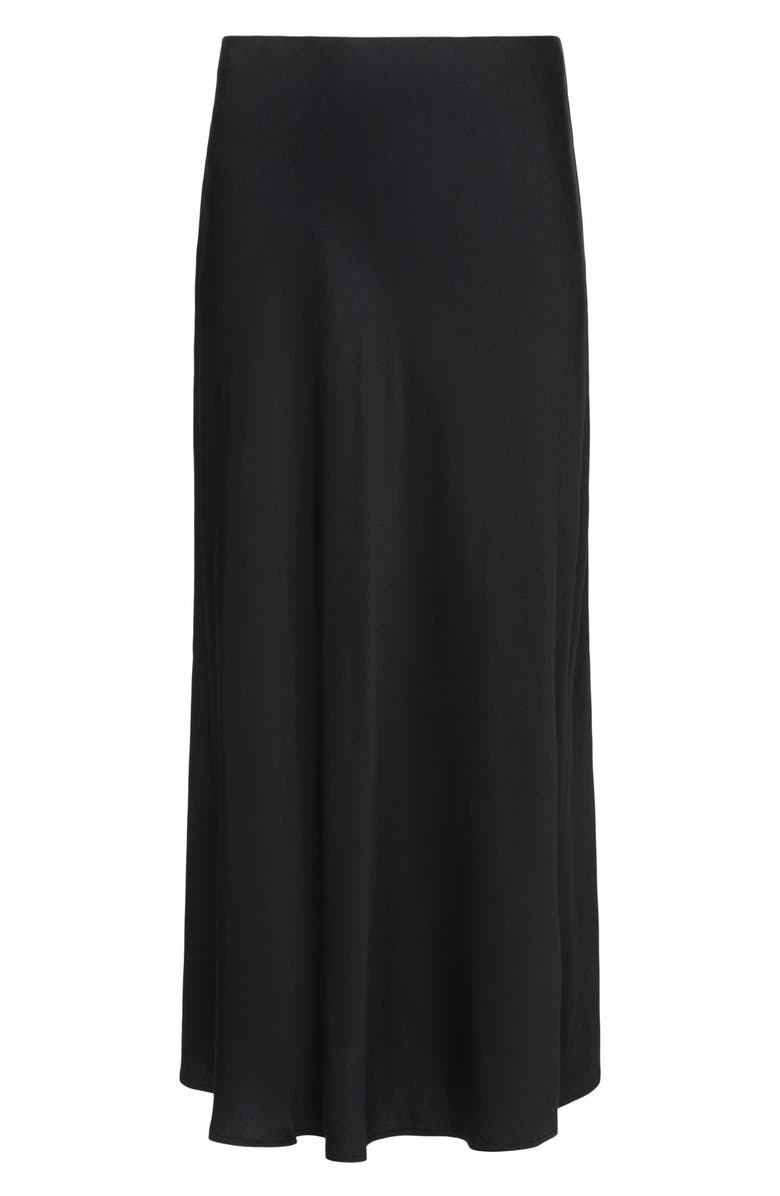 L'AGENCE Clarisa Bias Cut Satin Skirt, Alternate, color, 