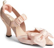 Fendi Colibri Bow Slingback Pump