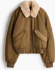 H&M Collared Bomber Jacket
