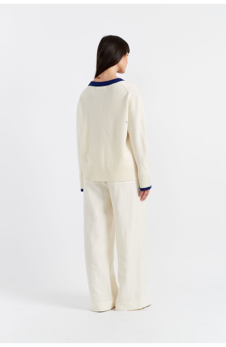 Chinti & Parker Admiral Wool Cashmere Cardigan, Alternate, color, 