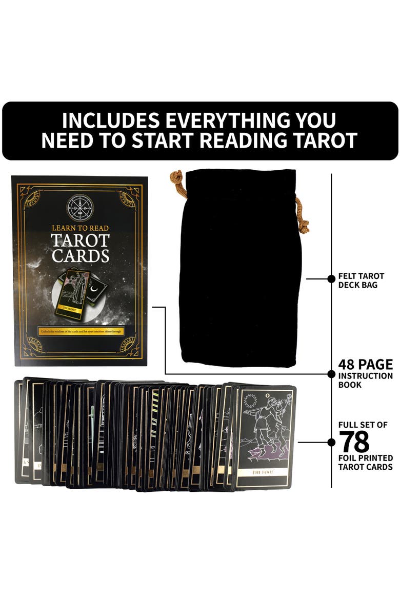 Tarot Cards Set, Alternate, color, Multicolored