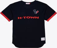 Mitchell & Ness Men's Mitchell & Ness Navy Houston Texans Head Coach Mesh Full-Button Fashion Jersey