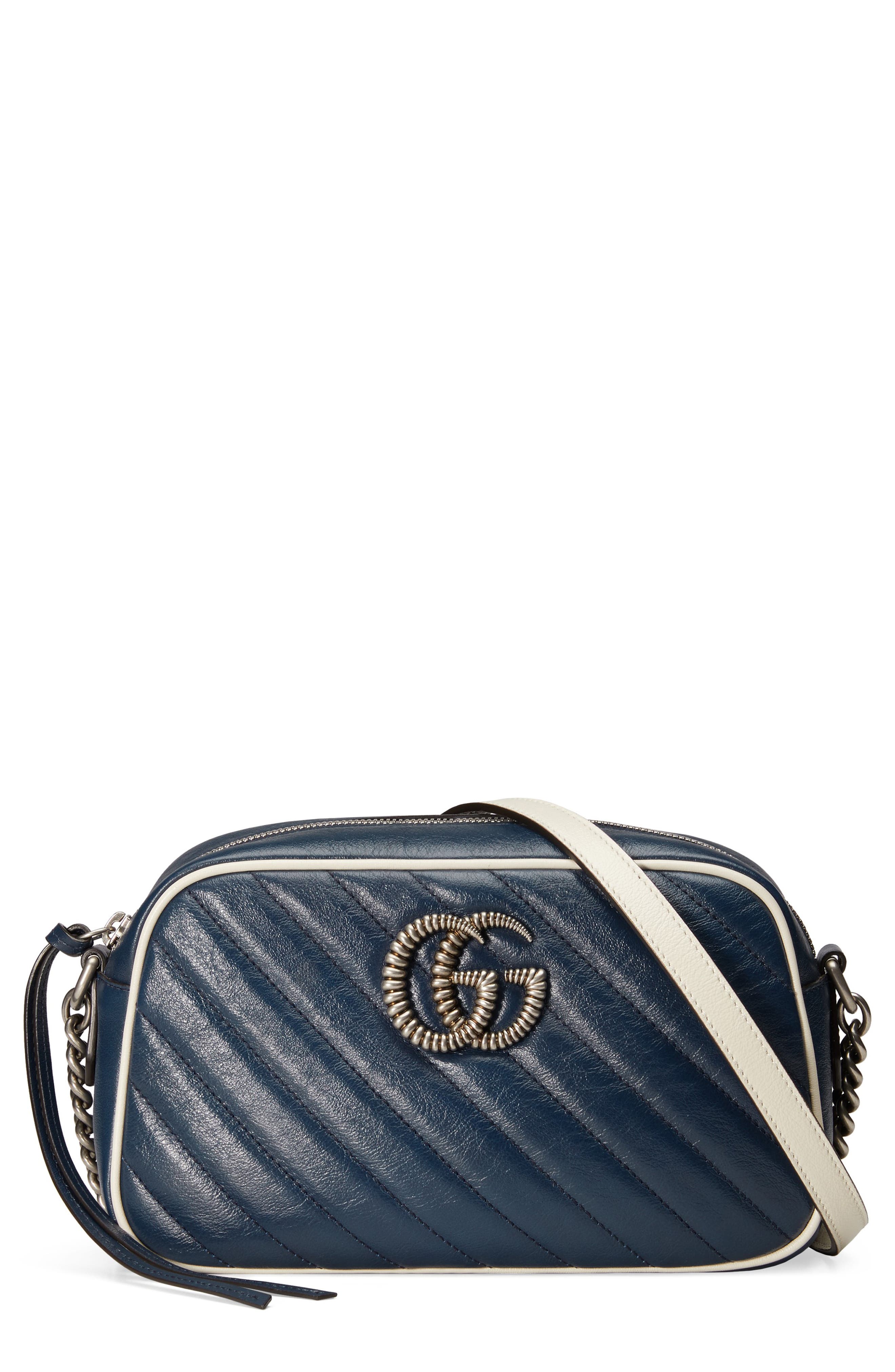 Gucci Small Quilted Leather Shoulder Bag, Main, color, 