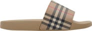 Burberry Check Slides