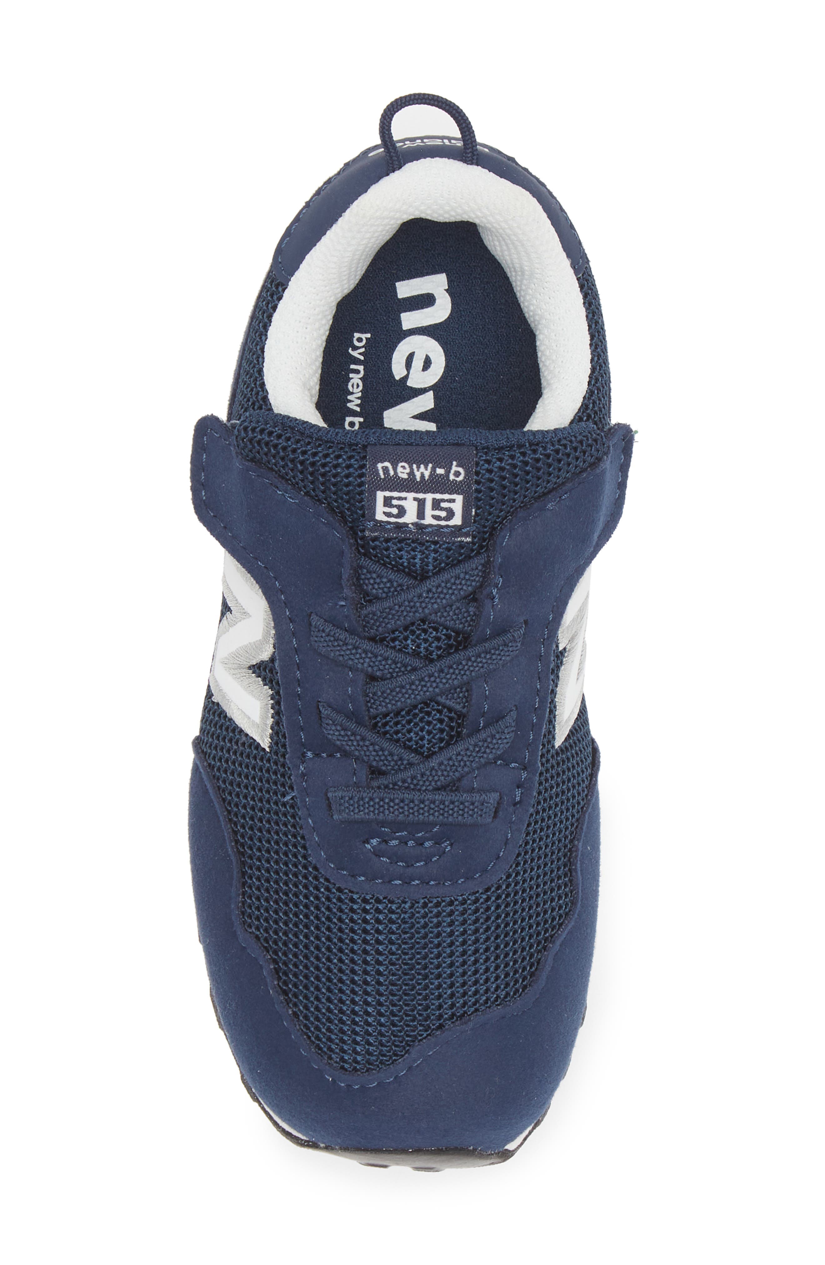 New Balance Kids' 515 Sneaker, Alternate, color, Nb Navy/ White