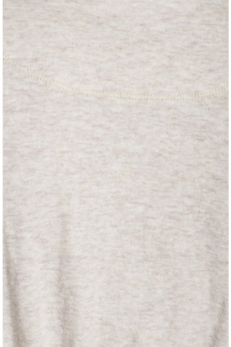 'Lazy Mornings' Cotton Robe, Alternate, color, OATMEAL  HEATHER