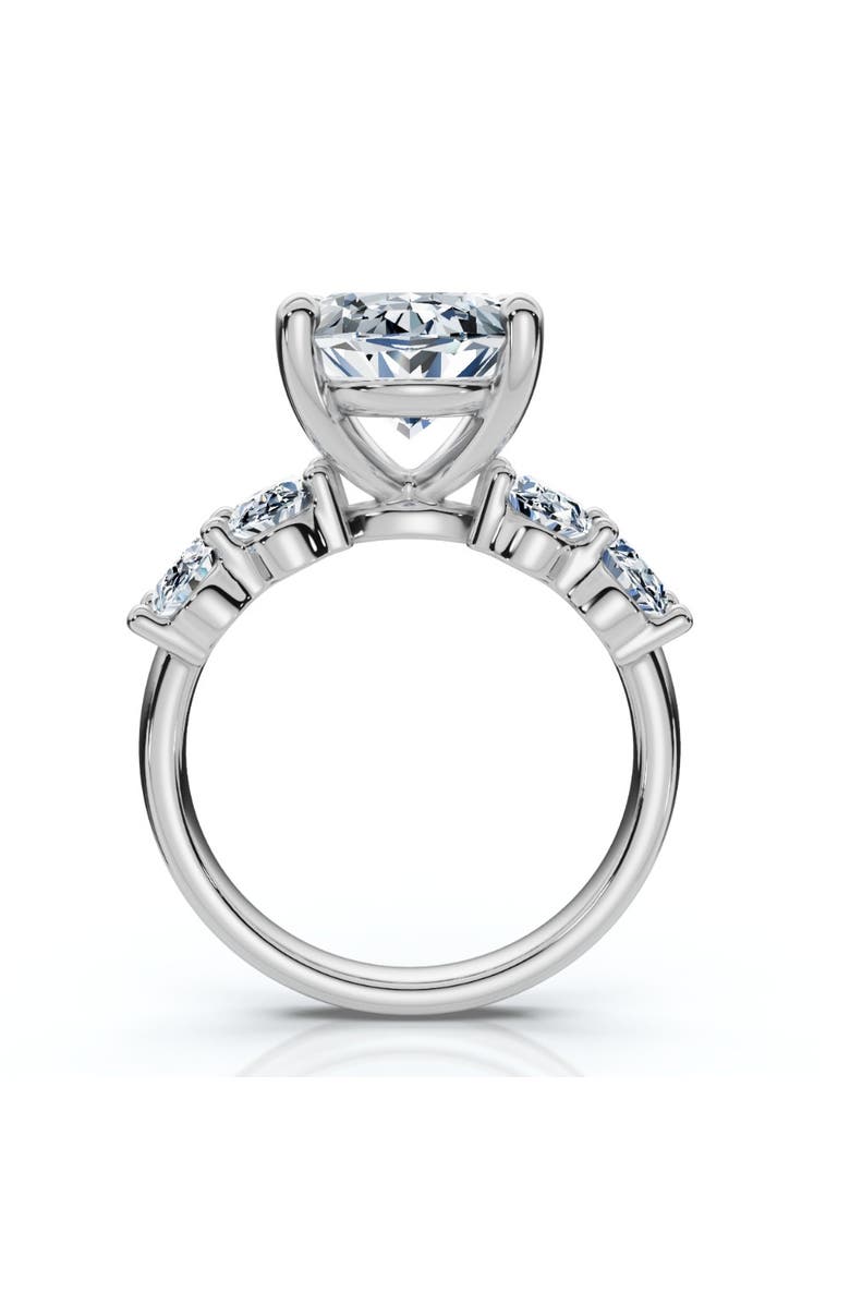 Bliss Diamond Certified 8.50Ct Oval Diamond Engagement Ring 14k Gold, Alternate, color, 14K White Gold