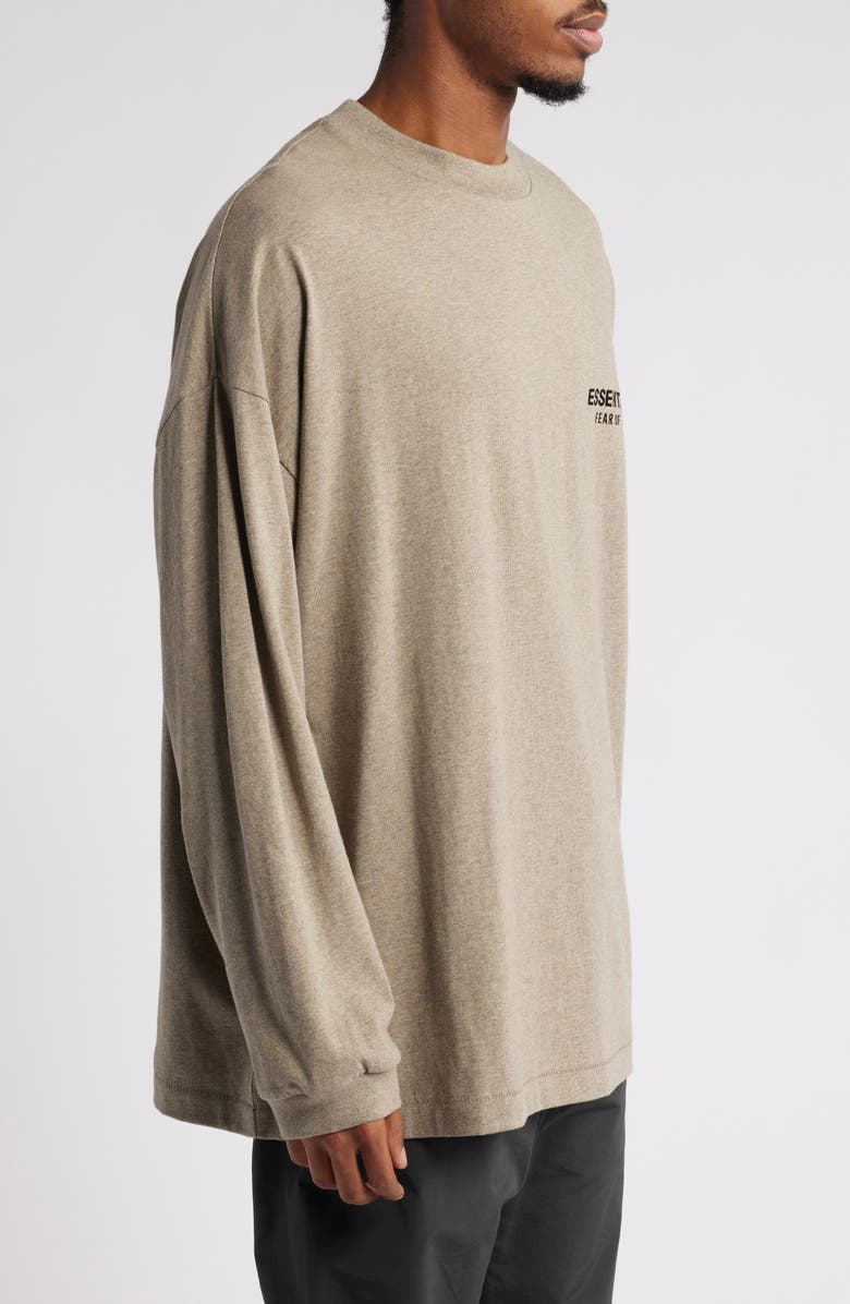 Fear of God Essentials Long Sleeve Cotton Jersey Graphic T-Shirt, Alternate, color, 