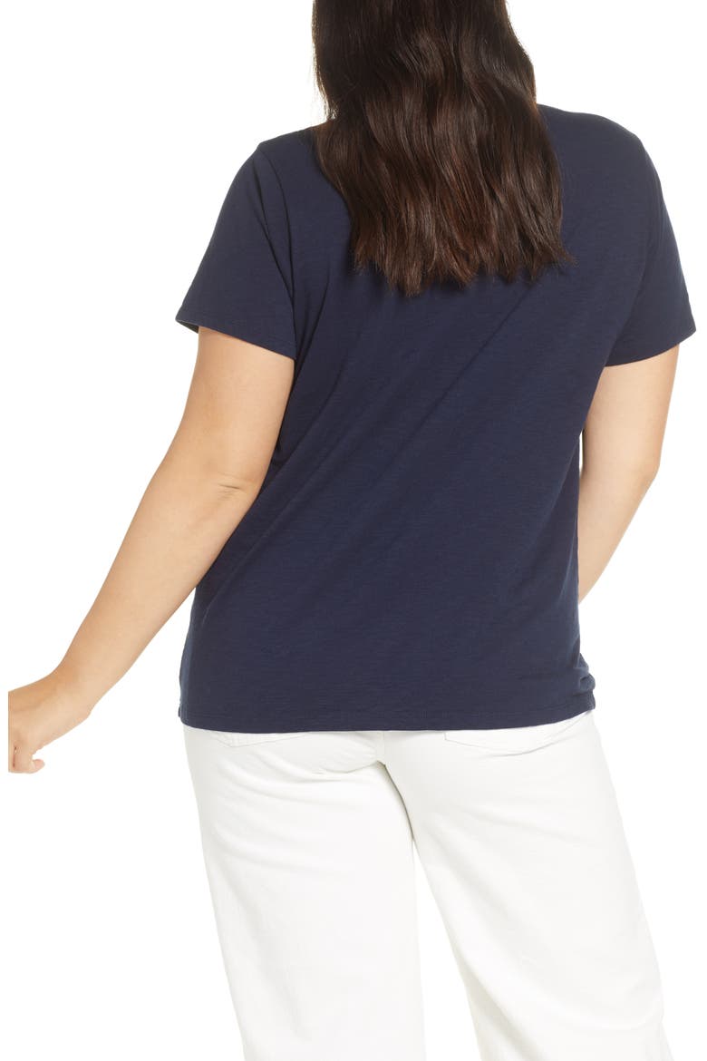 Long Weekend Crewneck Tee, Alternate, color, NAVY