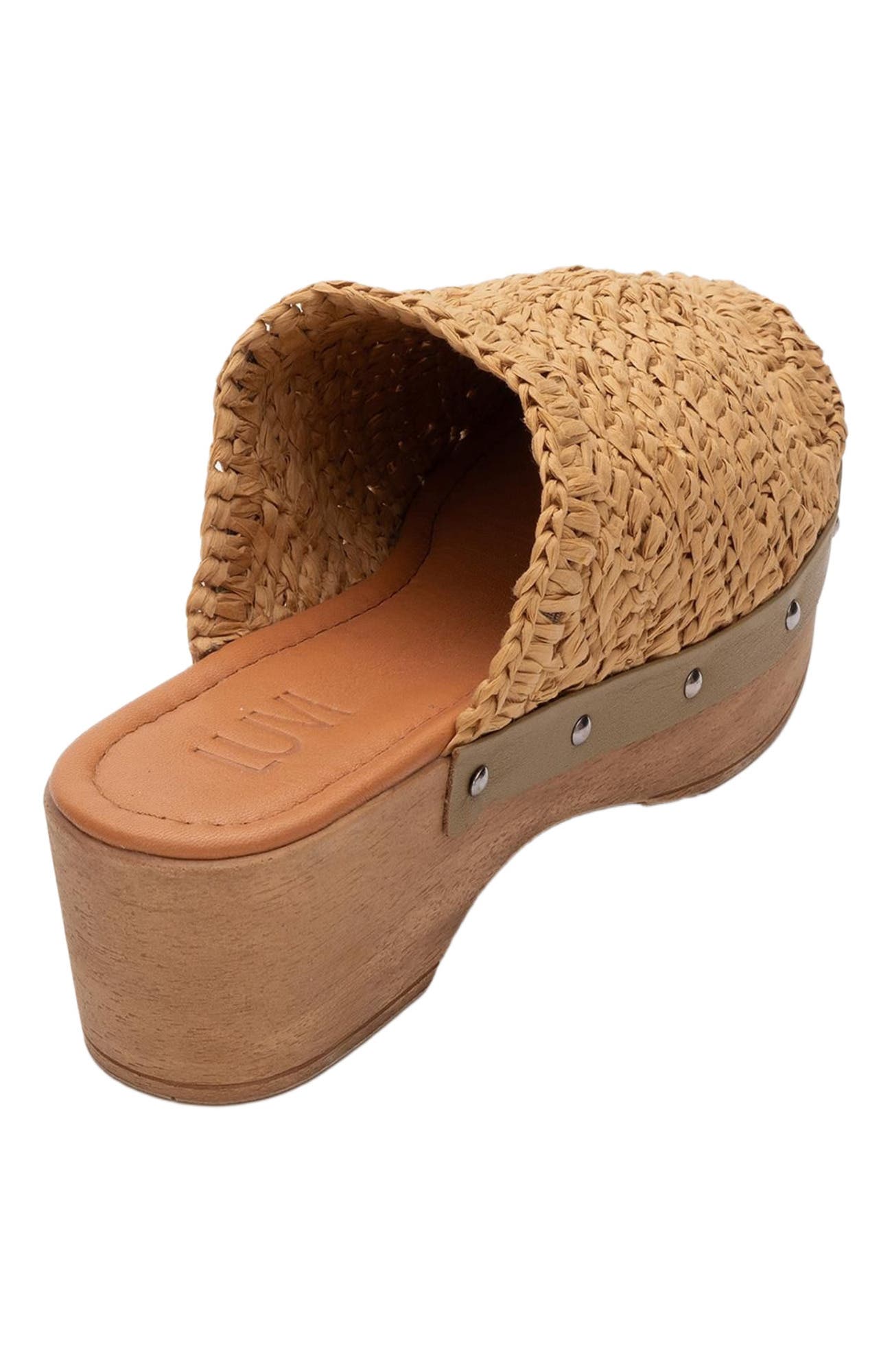 Forever & Always Shoes Cooper Braided Wedge Sandal, Alternate, color, 