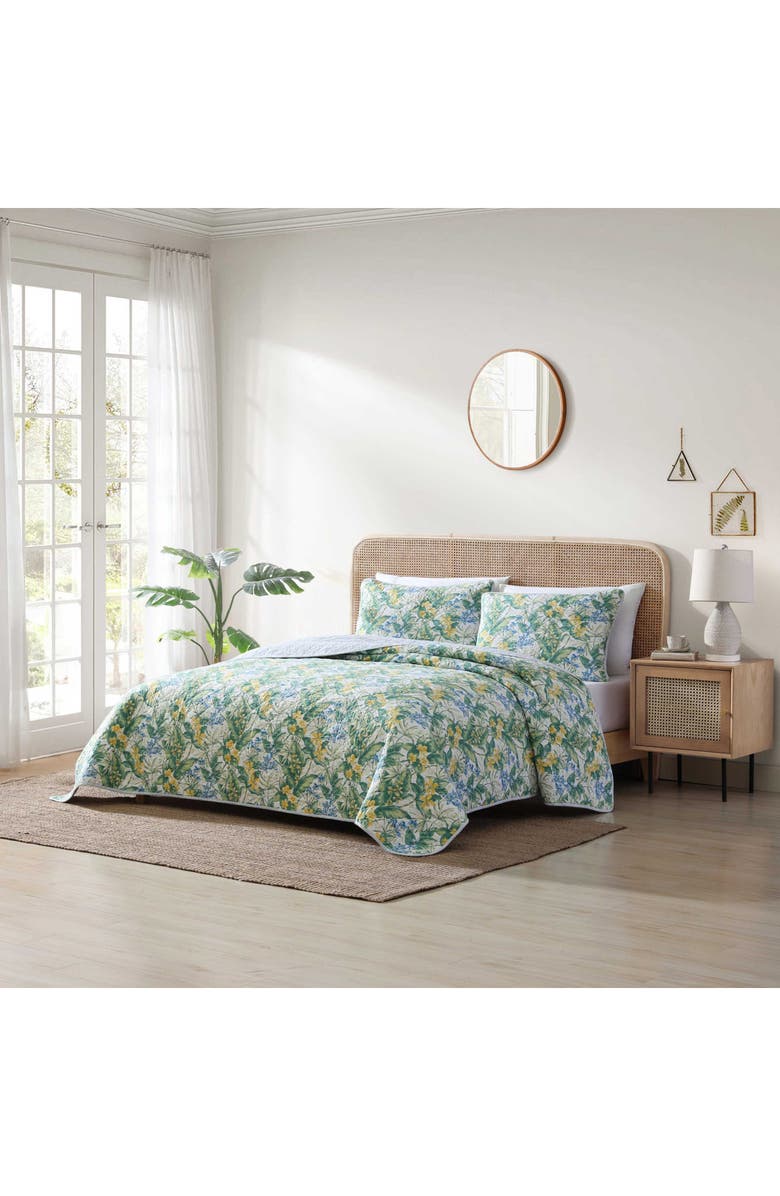 Tommy Bahama Paradise Point Reversible Quilt & Sham Set, Alternate, color, 