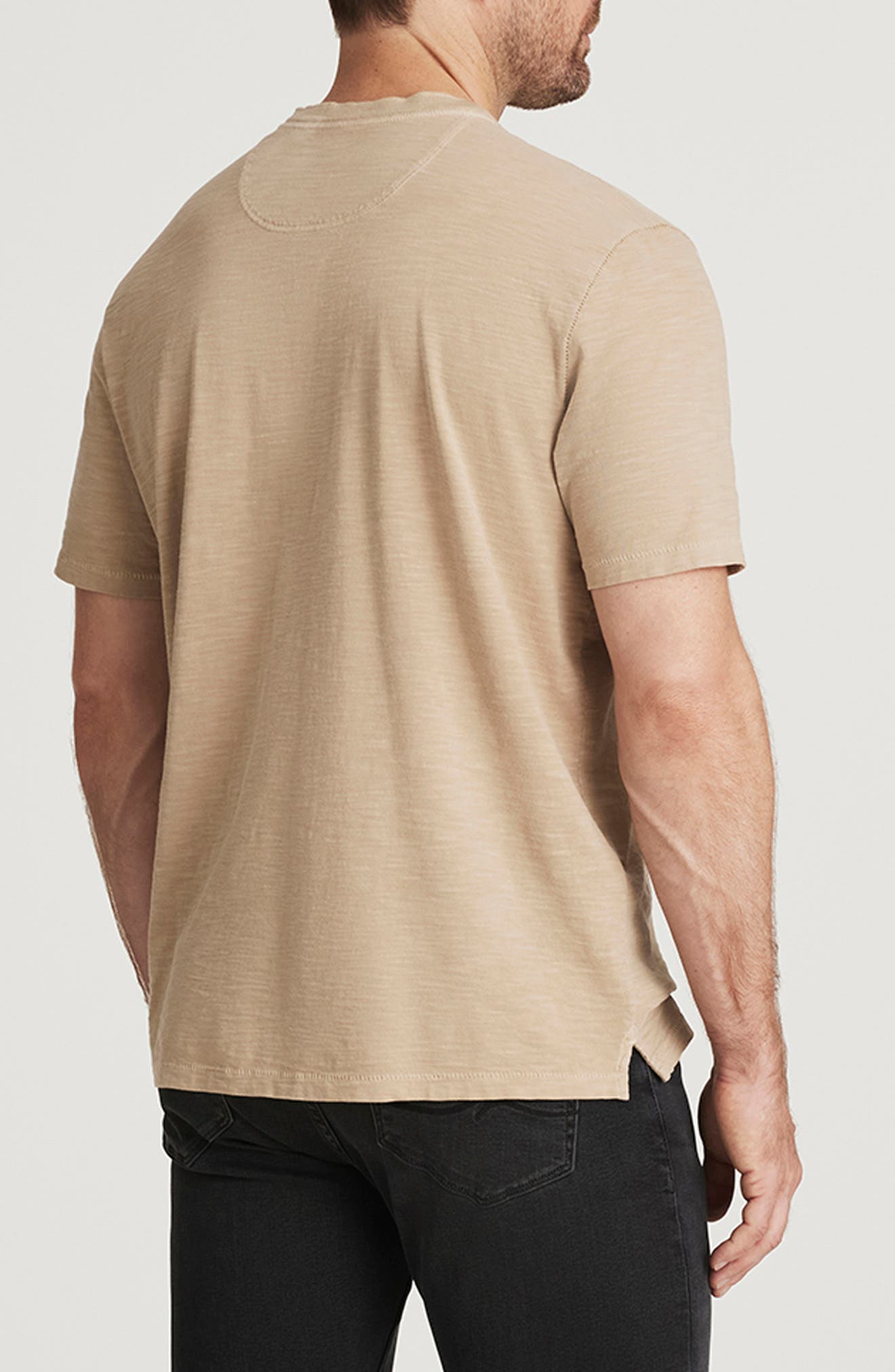 Slub Cotton Short Sleeve Henley - image 2