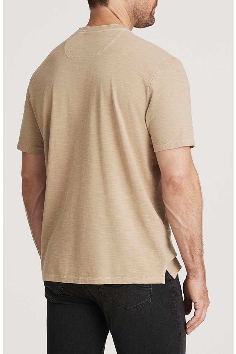 Slub Cotton Short Sleeve Henley, Alternate, color, TWILL