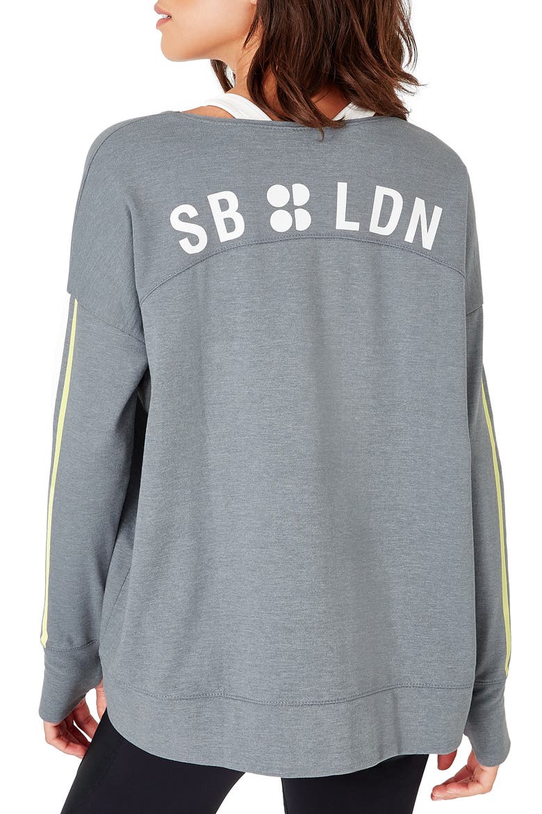 Simhasana Sweatshirt, Alternate, color, CHARCOAL MARL