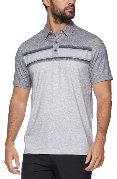 Lindale Chest Stripe Performance Polo