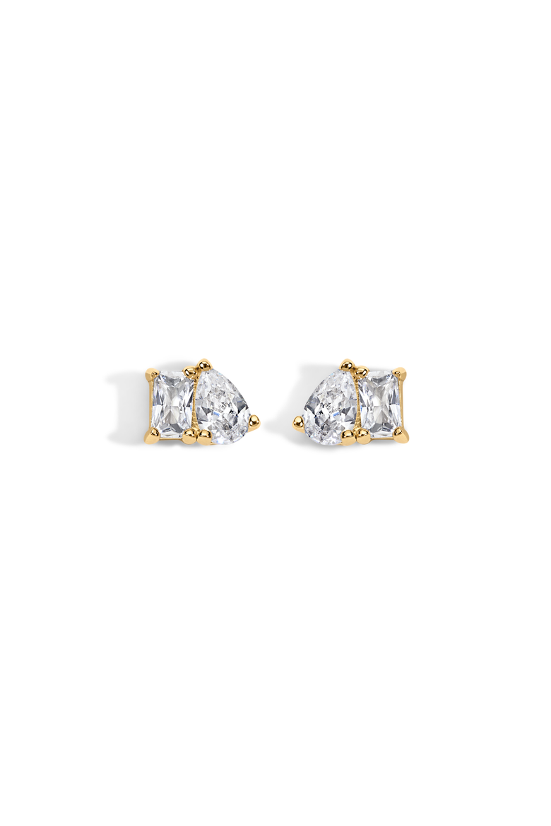 Et Tois Studs, Main, color, Gold