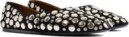 Khaite Jane Stud Ballet Flat