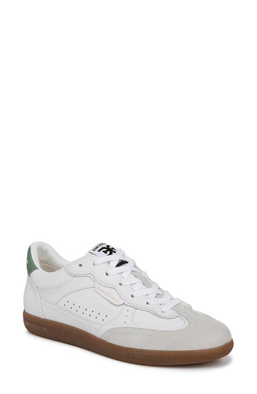 Sam Edelman Kallen Sneaker In White/green Garden