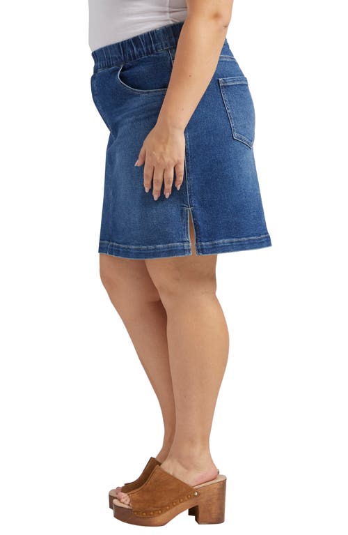 Jag On The Go Pull-on Denim Skort In Blue
