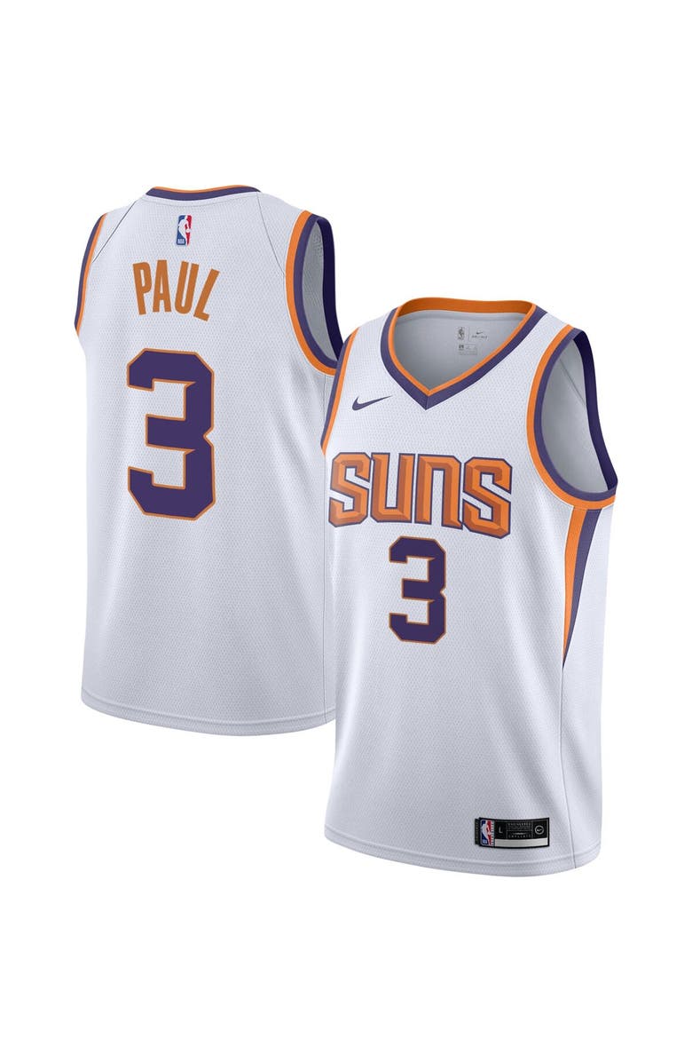 Nike Youth Nike Chris Paul White Phoenix Suns Swingman Jersey - Association Edition, Alternate, color, 