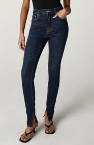 Unpublished Ella Slit Hem Skinny Jeans
