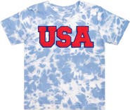 Sweet Wink USA Patch Tie Dye Short Sleeve T-Shirt