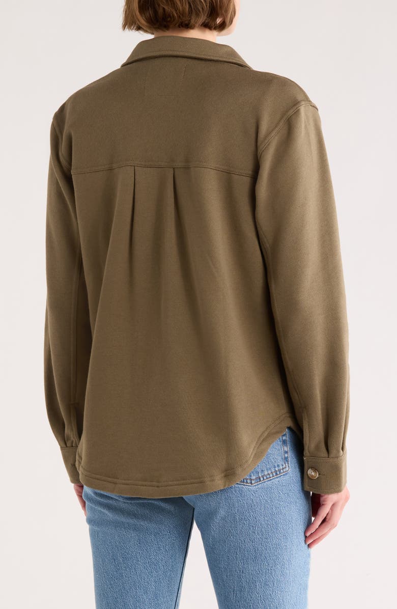 Thread & Supply Jade Knit Jacket, Alternate, color, Olive Vine