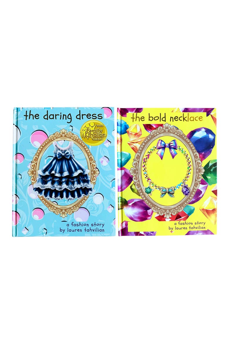 'The Daring Dress' & The Bold Necklace' Book Set, Main, color, NO COLOR