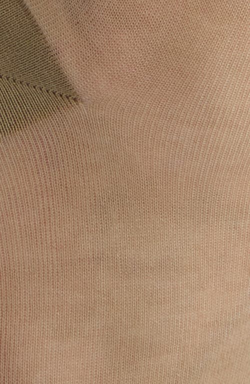Nordstrom Sheer Crew Socks In Green