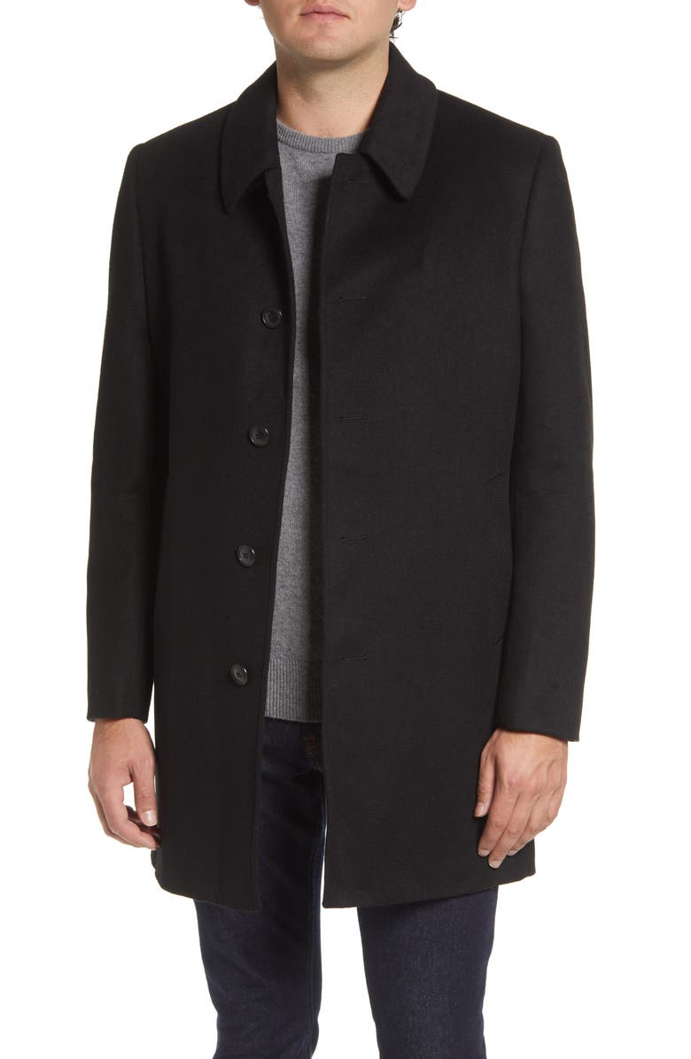 DANIEL HECHTER Spencer Wool Blend Coat, Main, color, 