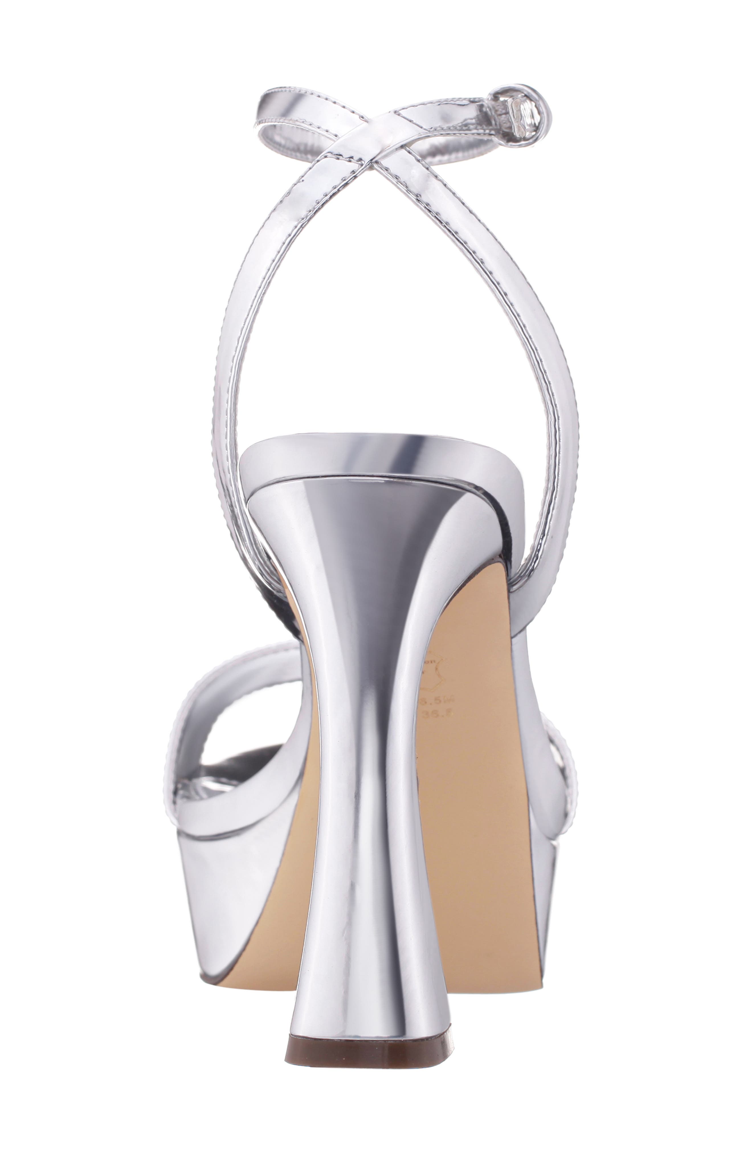 Nina Annette Ankle Strap Platform Sandal, Alternate, color, 