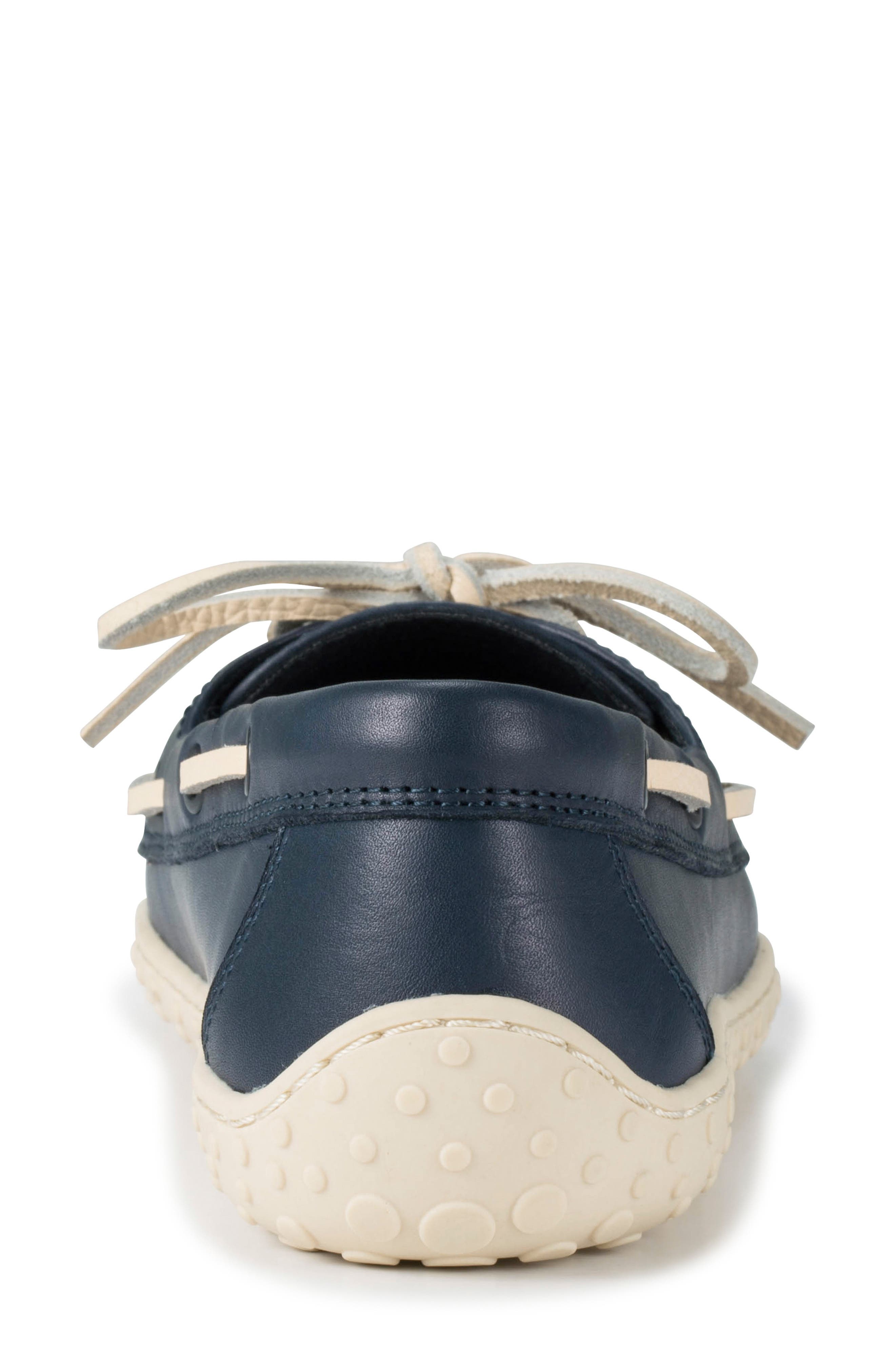 Beverlie Boat Shoe, Alternate, color, NAVY LEATHER