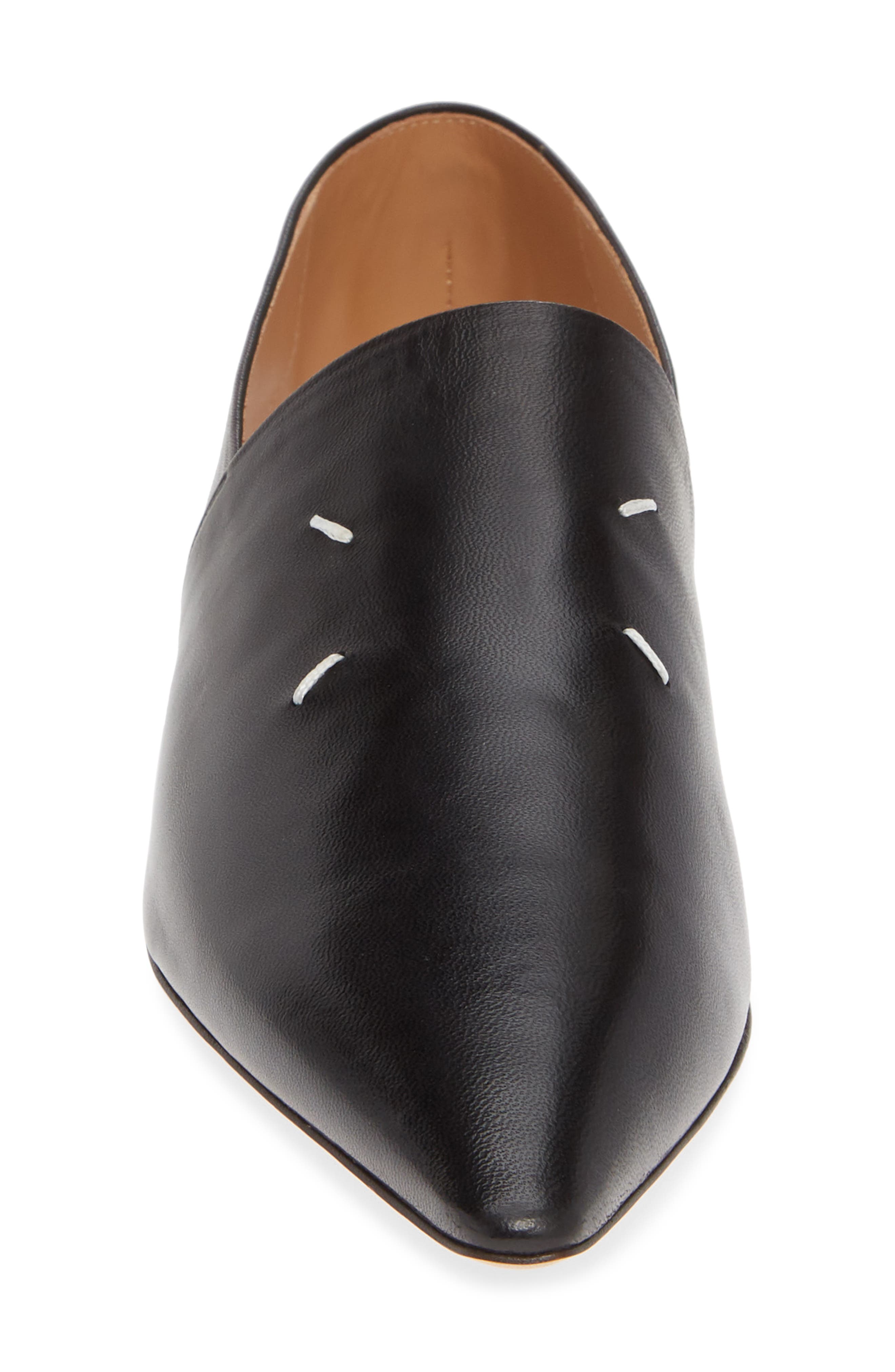 Maison Margiela Kiki Pointed Toe Loafer, Alternate, color, 