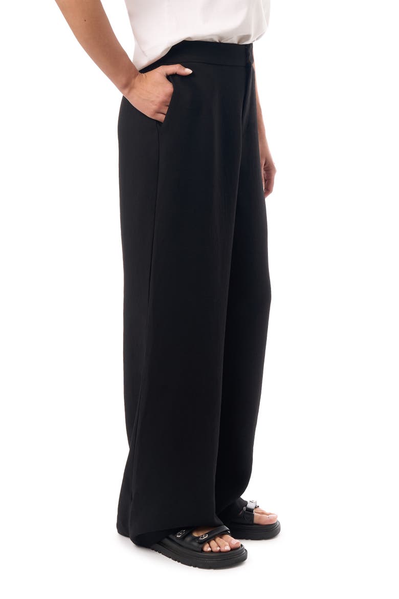 Essential Elastic Back Trouser, Alternate, color, Black