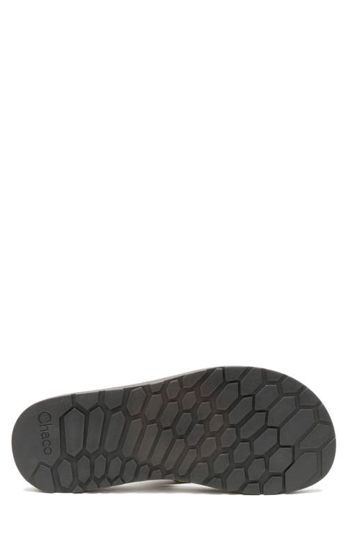 Chaco Lowdown Leather Flip Flop In Meadow Earthy Oak